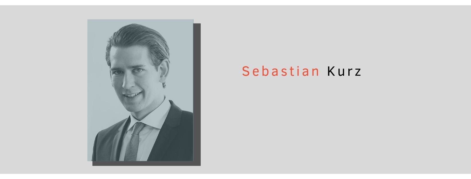 Sebastian Kurz portrait