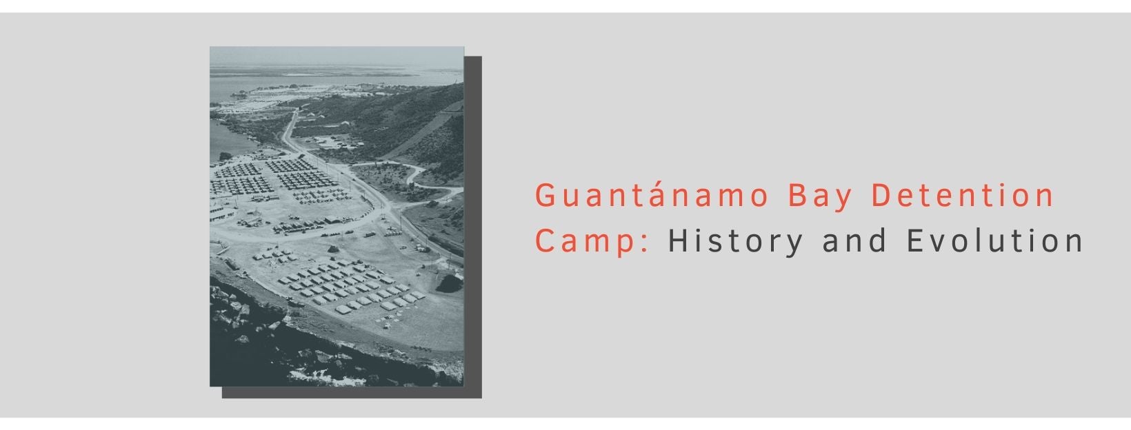 Bird's eye view of Guantanamo Bay