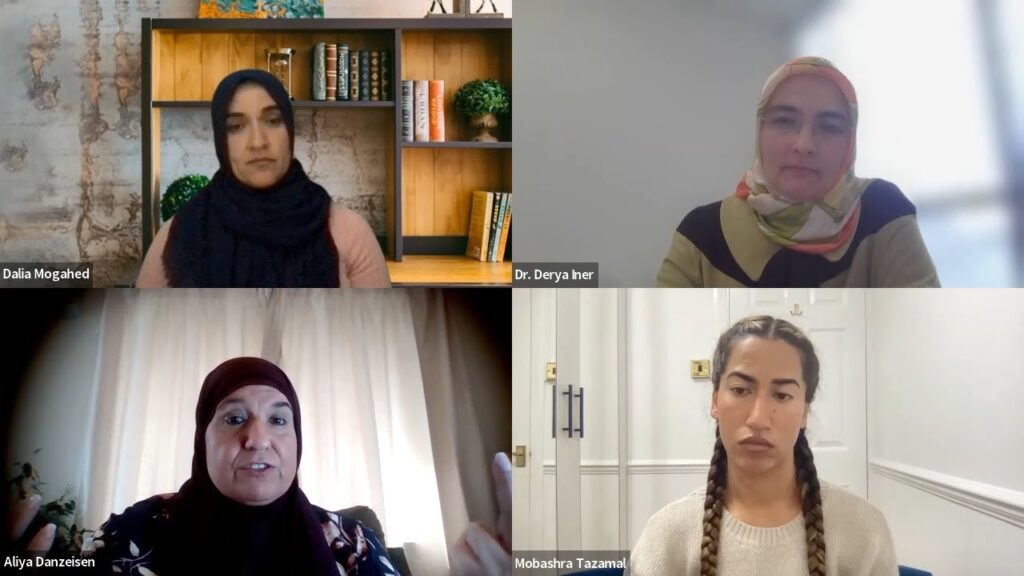 Four Scholars on Zoom talking about Islamophobia targeting Mosques