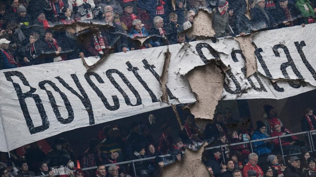 BoyCott Qatar Banner