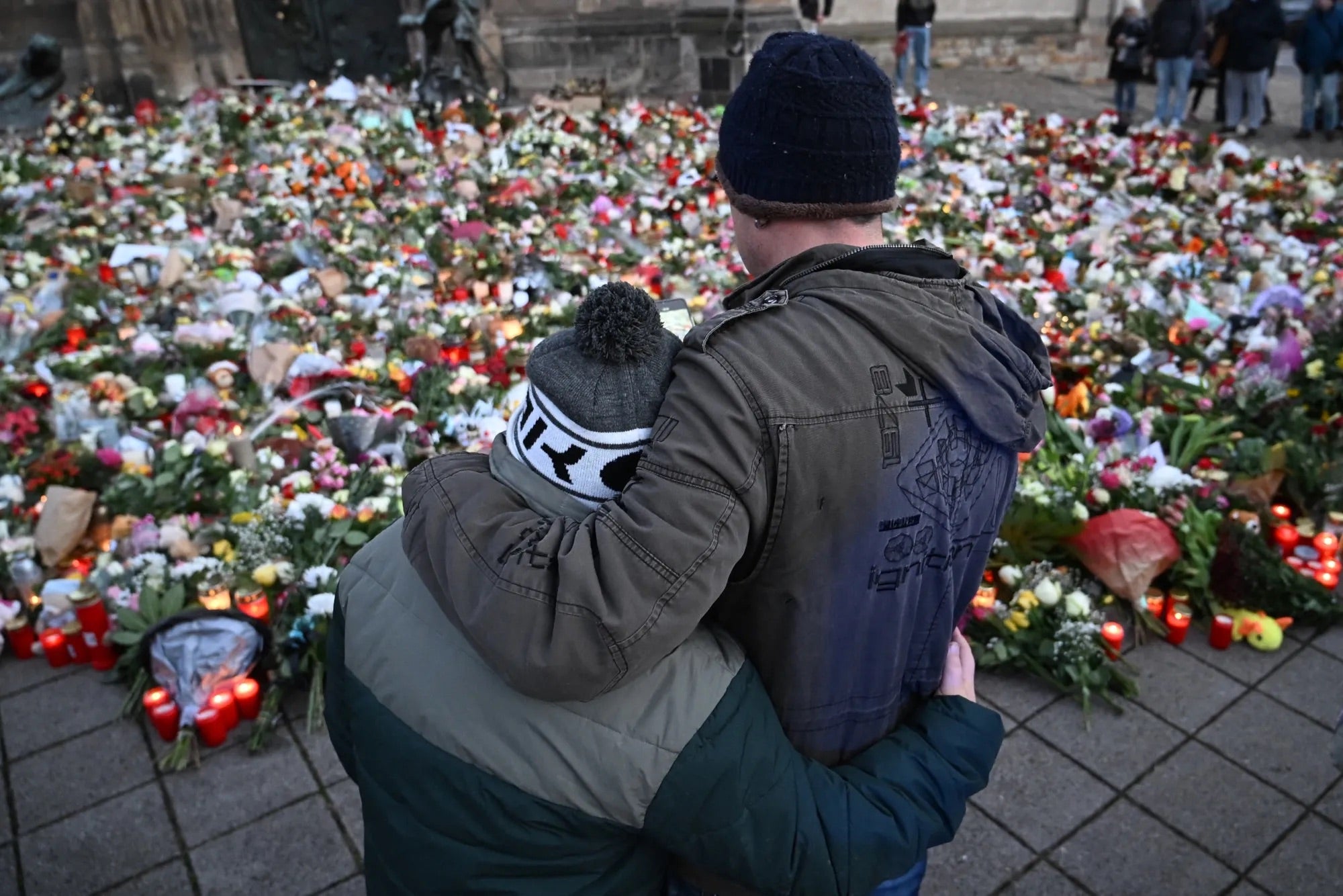 Mourners in Germany